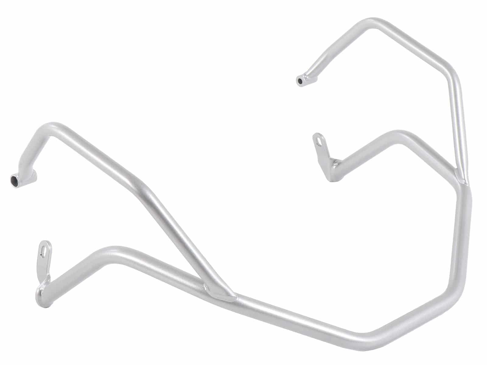 Barre de protection avant argentée en combinaison avec barre de protection moteur pour X-ADV 750 (17-20) Hepco & Becker