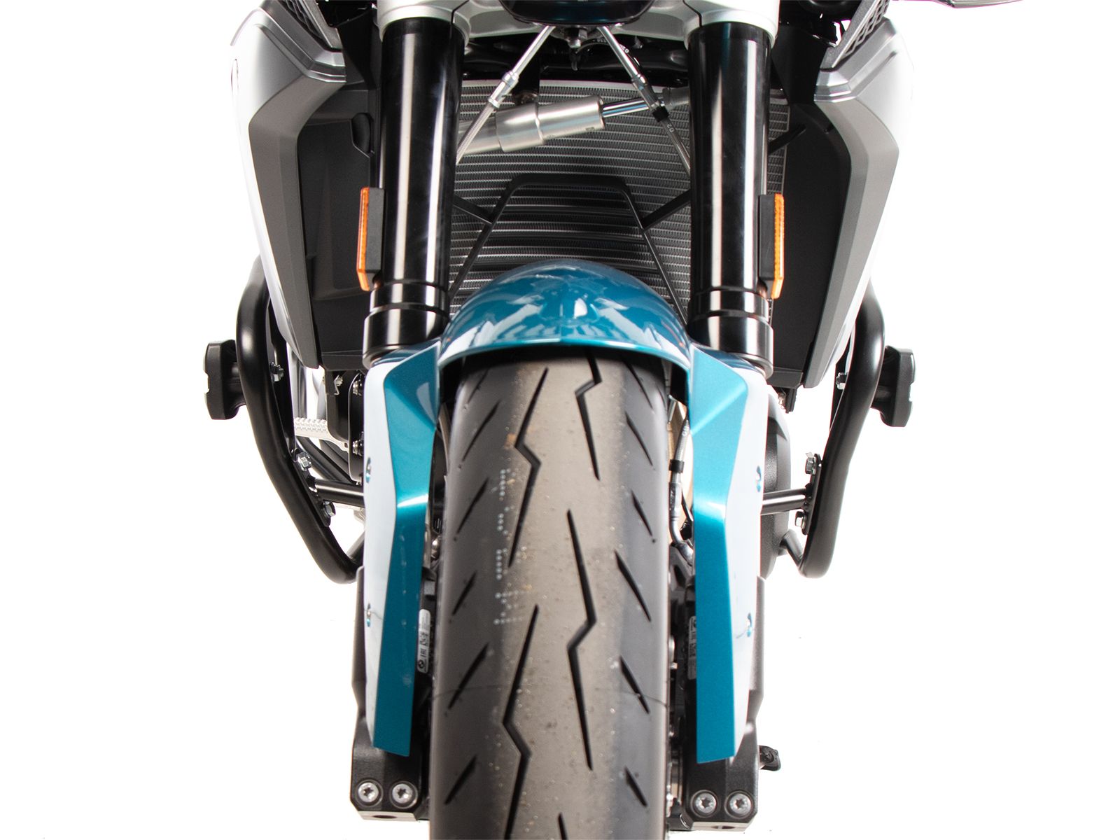 Arceau de protection moteur avec protectionpad noir pour BMW F 900 R (25-) Hepco & Becker