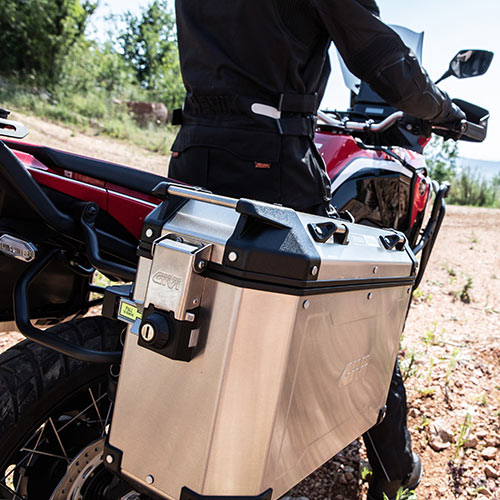 Givi Kit de valises latérales en aluminium Trekker Outback 37L Monokey