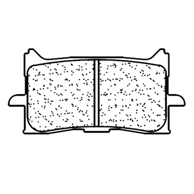 Plaquettes de frein en métal fritté CL Brakes Street - 1245XBK5