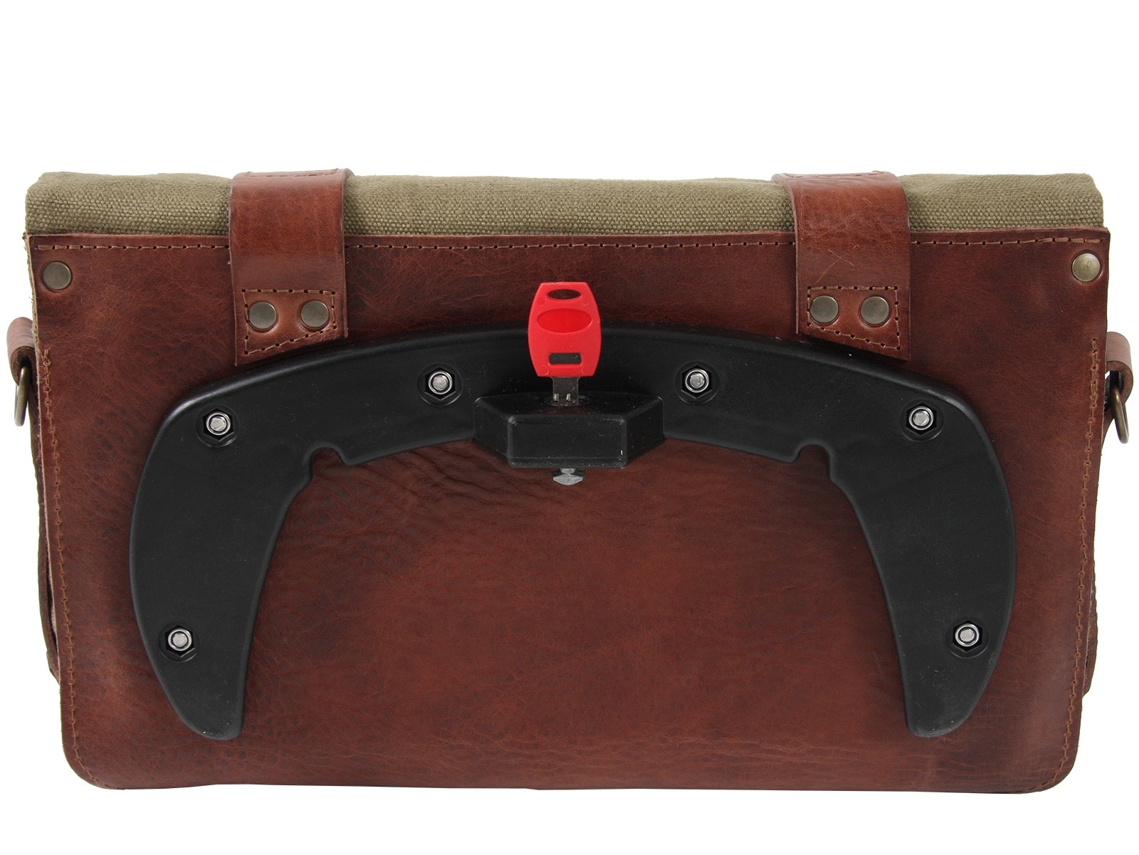 Set de sacoches de coursier LEGACY M/M vert pour support C-Bow Hepco & Becker
