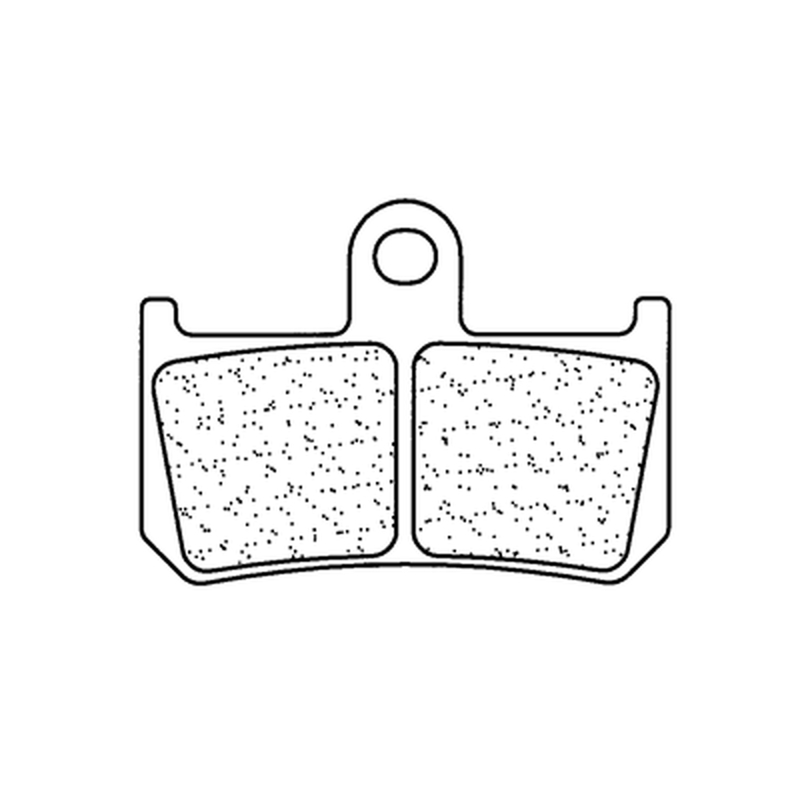 CL Brakes Street plaquettes de frein en métal fritté - 1180XBK5