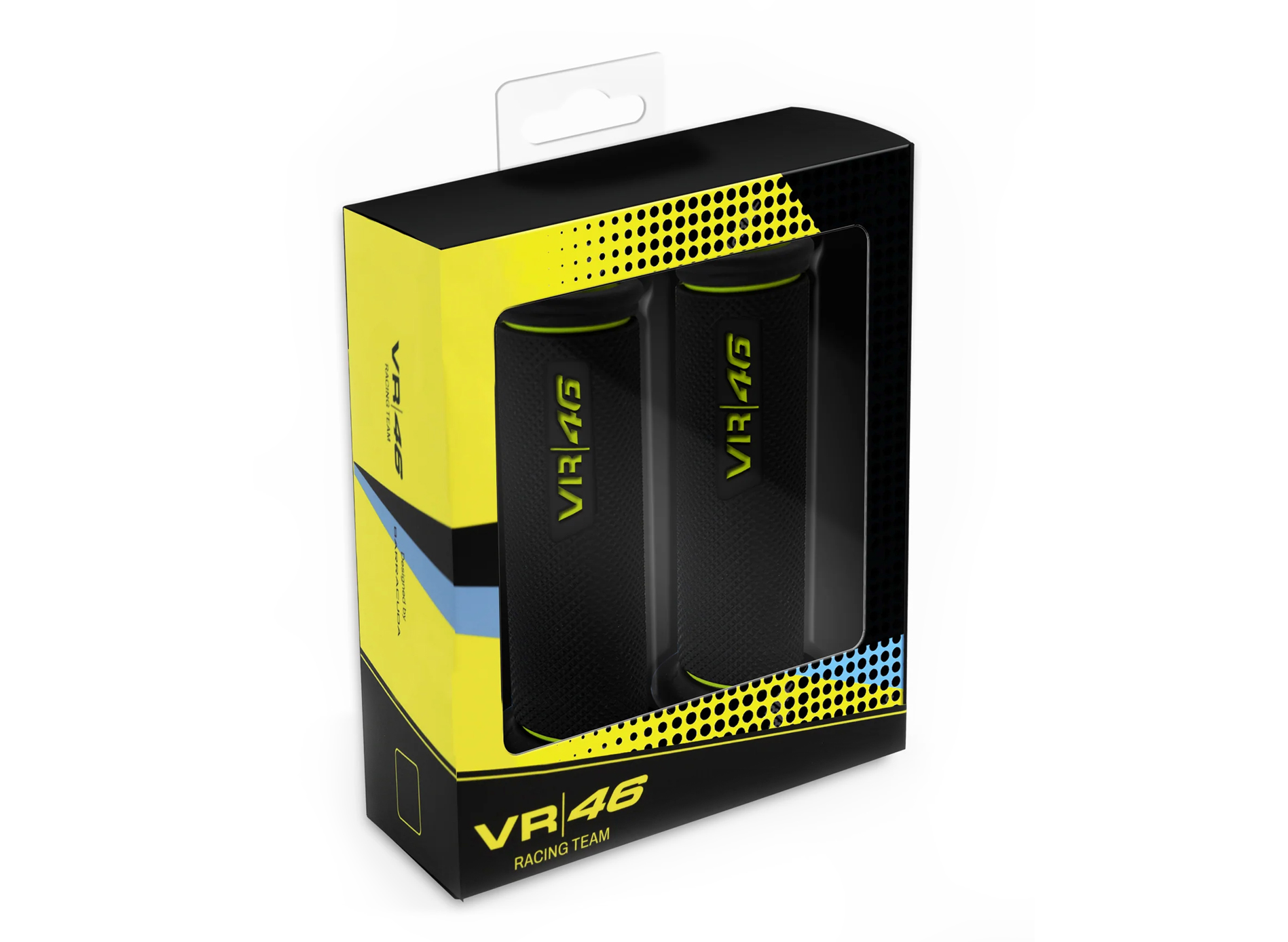 Gomme de poignée Barracuda VR|46 Racing - jaune