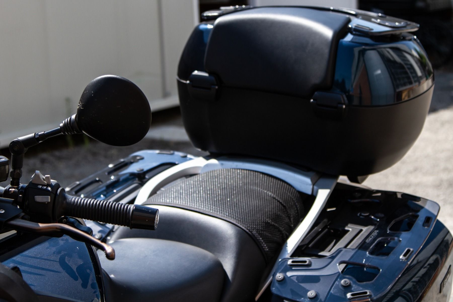 Porte-bagages pour topcase BMW R 1200 RT (05-13), PMMA