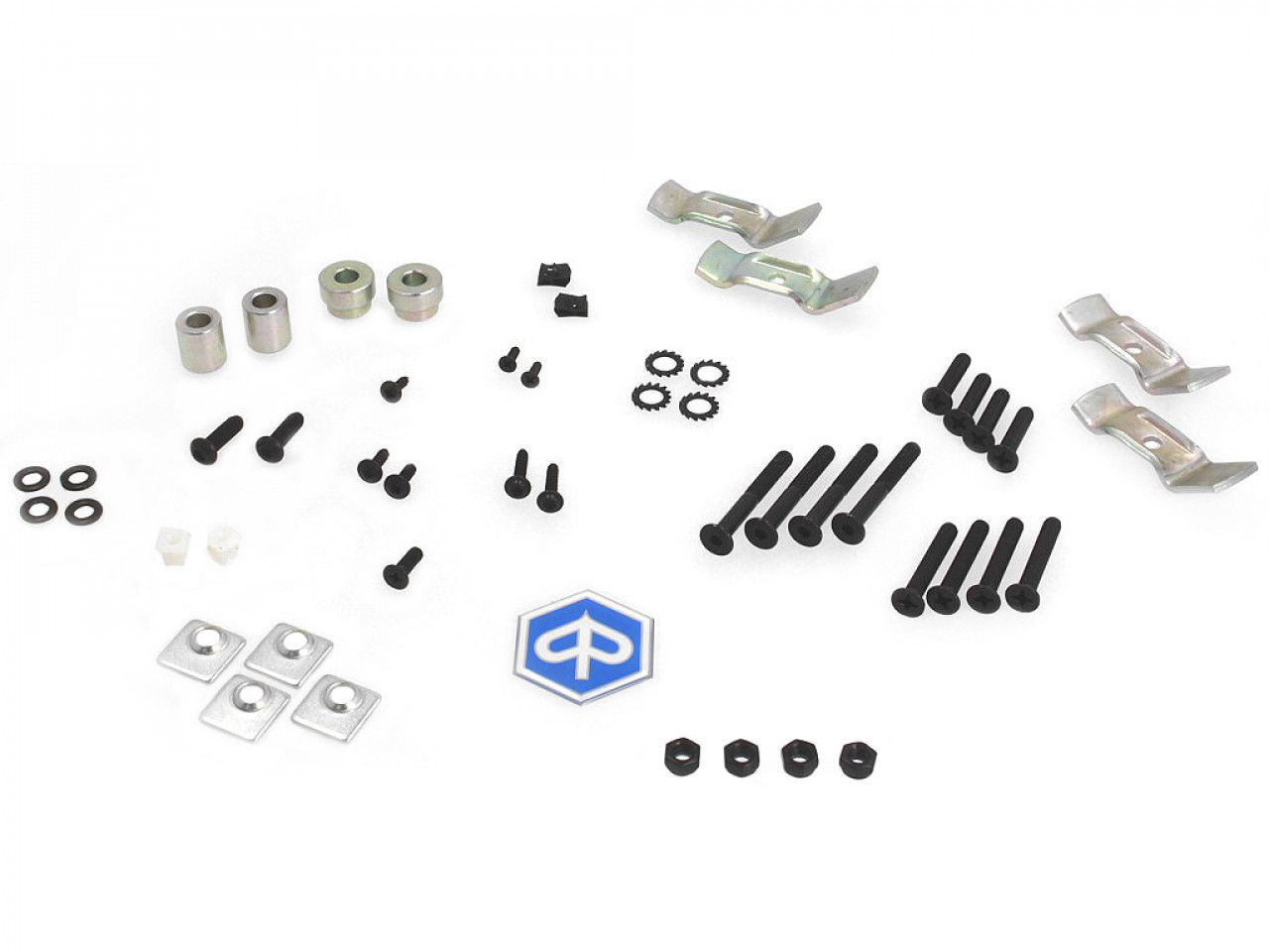 Kit Top Case (avec plaque de fixation), 37 l, blanc pour Piaggio MP3 125 / 300 / Sport HPE