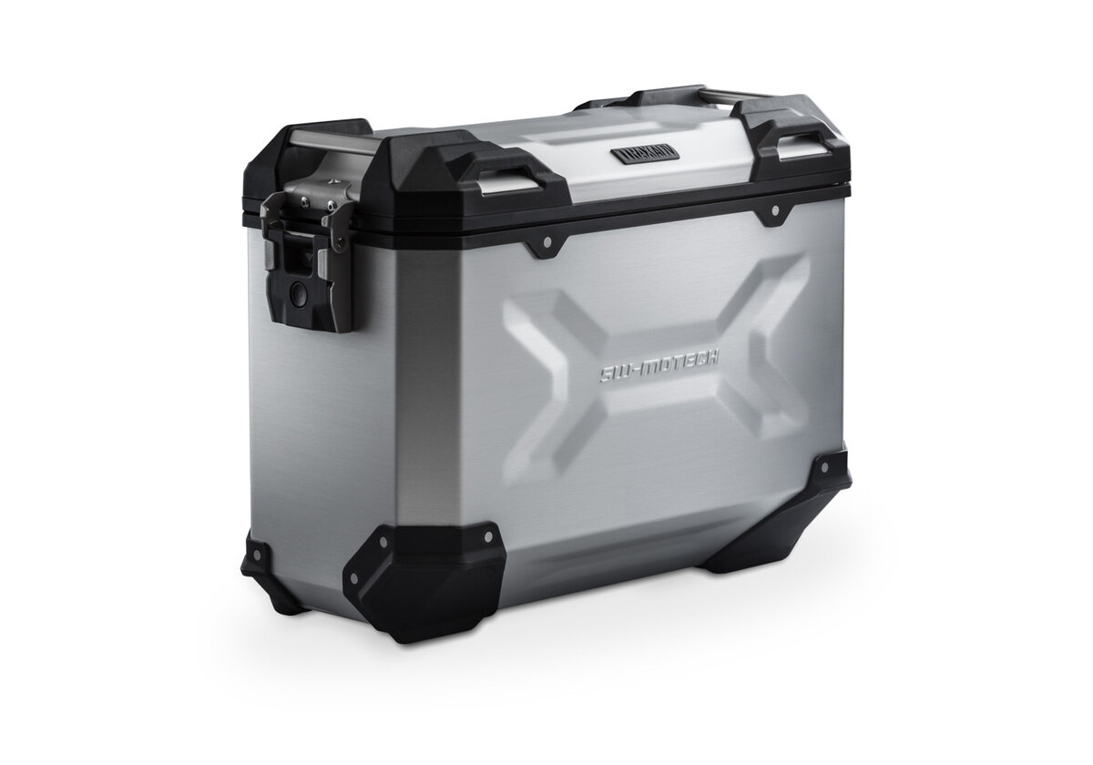 SW-Motech TRAX ADV M valise en alu 37L argent, gauche pour Honda XL 750 Transalp (23-) SW Motech