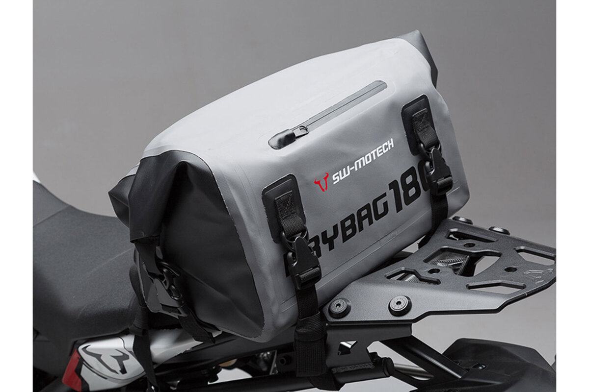 Drybag 180 sacoche arrière pour Aprilia RSV 4 Tuono 1100, gris / noir - SW Motech