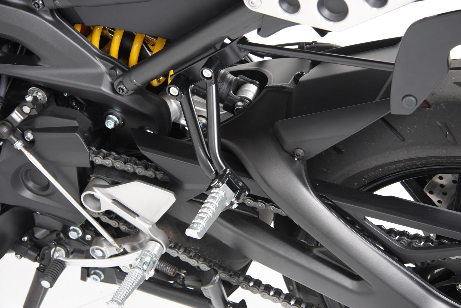 Kit de rabaissement des repose-pieds passager pour XSR 900 (année 16-) Hepco & Becker