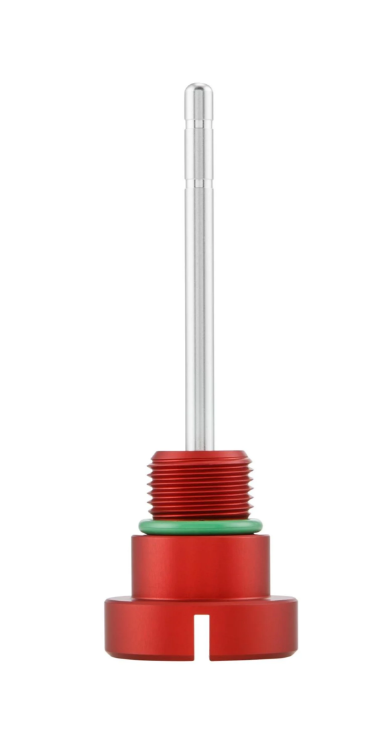 Bouchon de remplissage d'huile moteur pour Vespa GTS Super 125ccm 4T LC Euro 3 (09-16), rouge mat