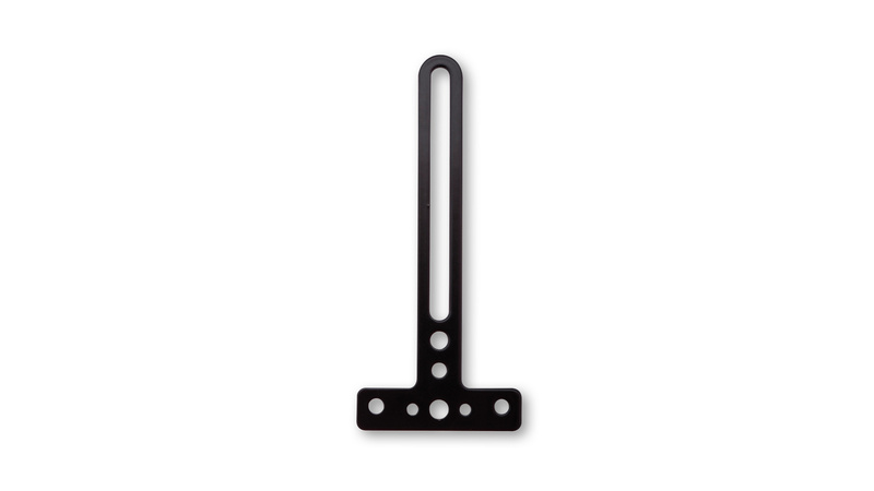 HIGHSIDER pro réflecteur coulissant noir droit (1pc)