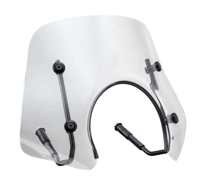 Flyscreen ERMAX Piccolo H 160 mm pour Vespa GTS/GTS Super/GT/GT L (-22), clair