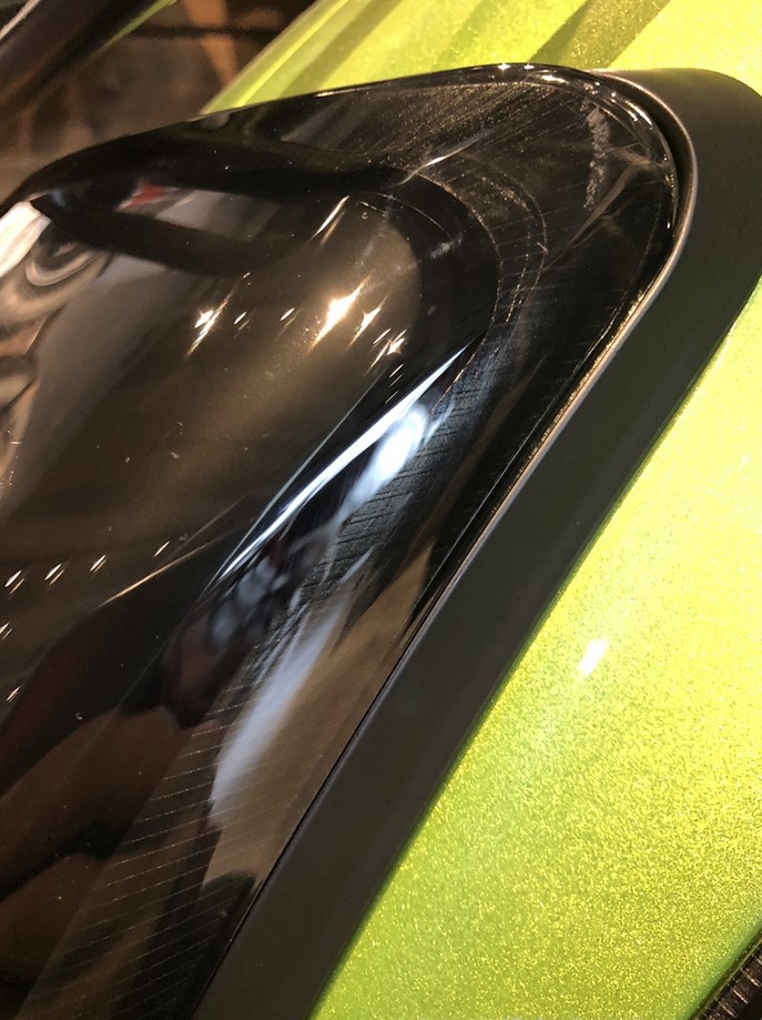 Conversion de feu arrière de cadre pour Vespa GTS/​GTS Super/​GTV 125-300ccm ('14-'18), noir mat