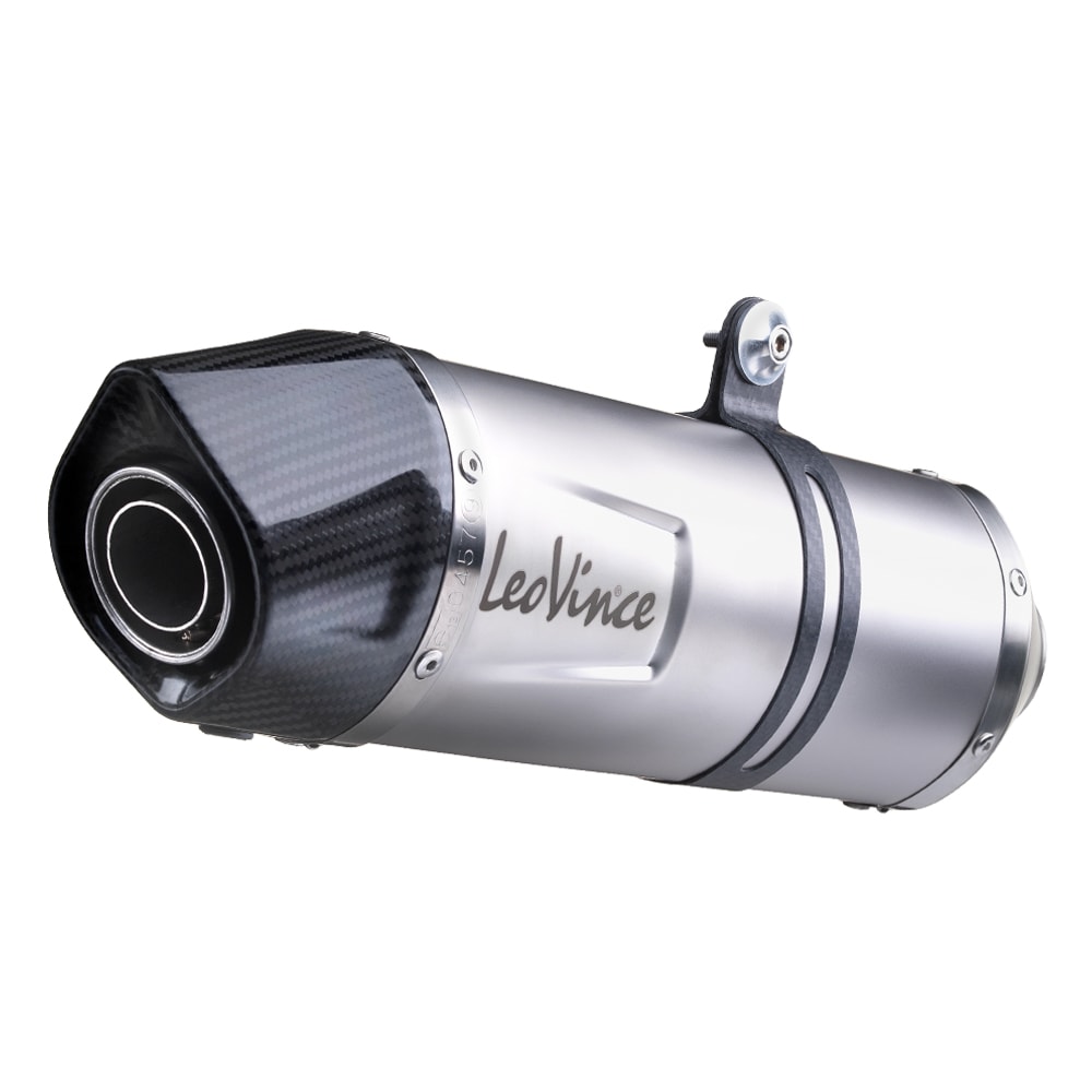 LeoVince système d?èchappement SBK LV One Evo 2, acier inoxydable, système complet pour Yamaha MT-03 / YZF-R3