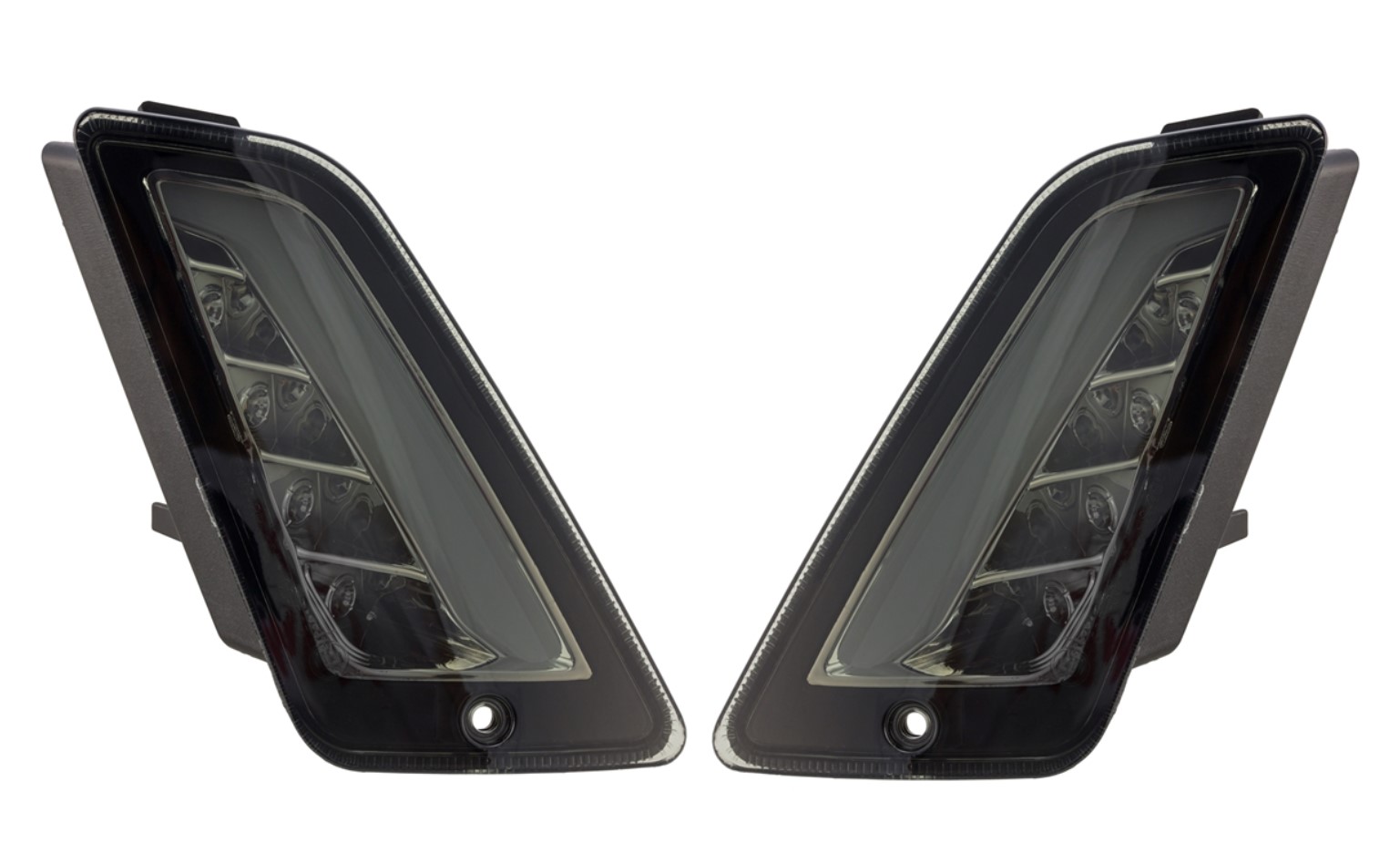 Kit clignotants avant gauche/droite pour Vespa GTS/GTS Super/GTV 125-300ccm ('14-), teinté