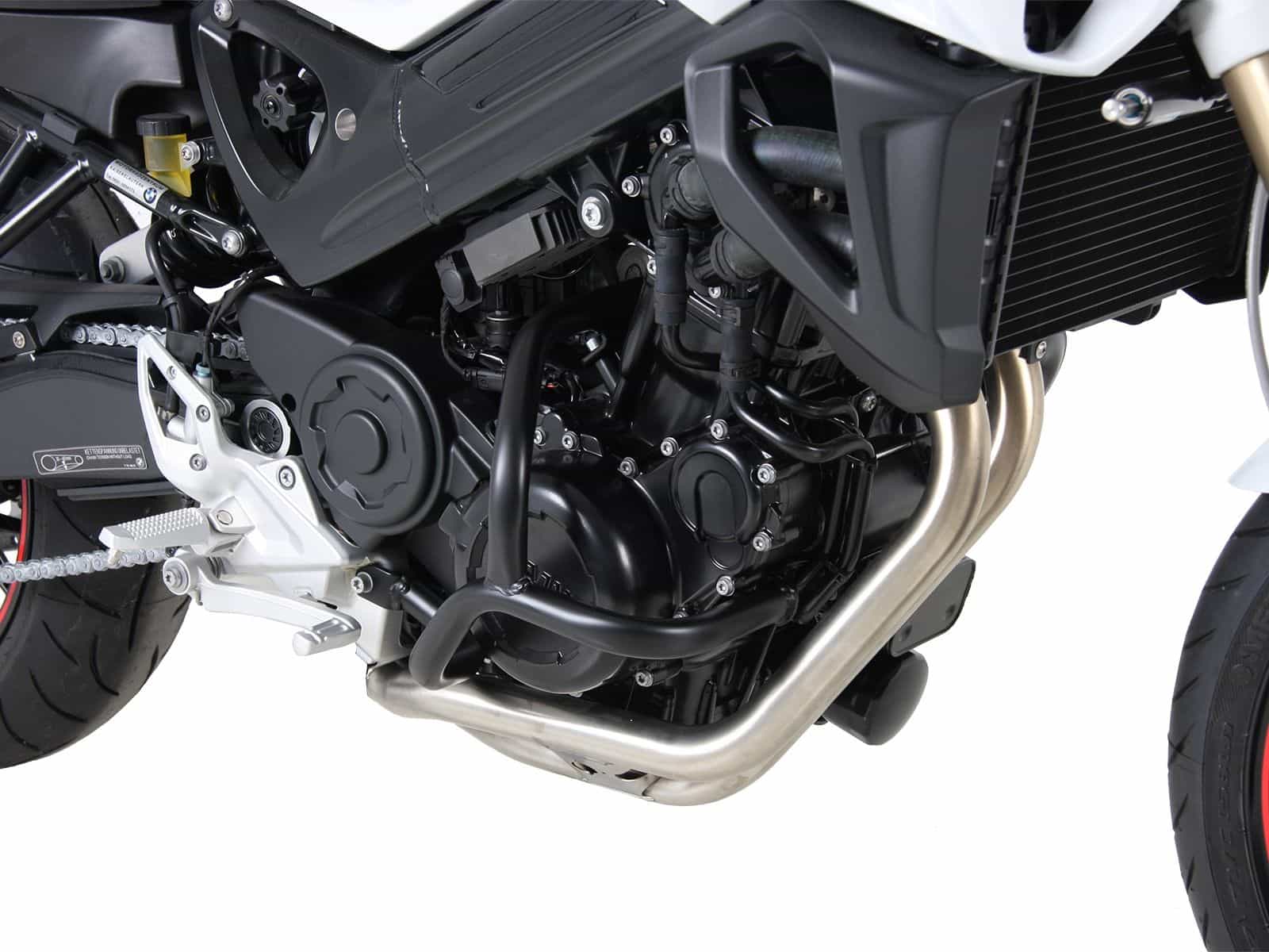 Arceau de protection moteur noir grand modèle pour BMW F 800 R (15-) Hepco & Becker