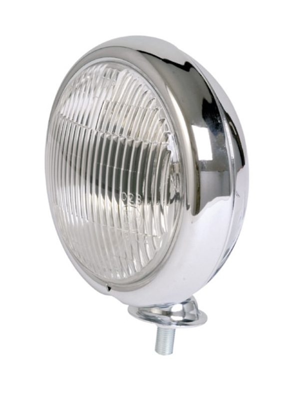 HIGHSIDER smart 4 1/2 pouces phares antibrouillard chrome boîtier plat, E-approuvé (1pc)