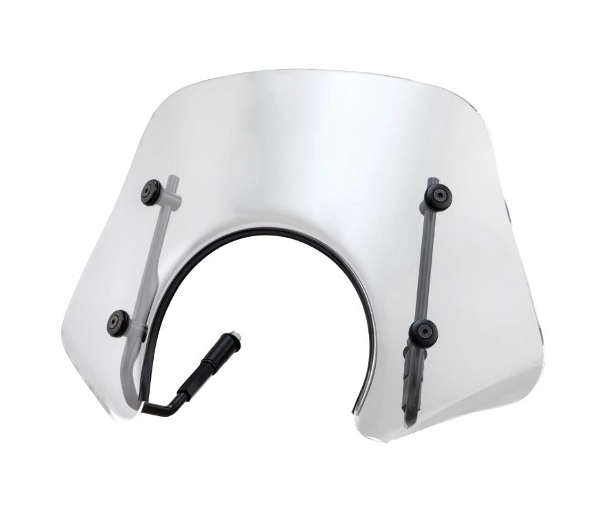 Flyscreen ERMAX Piccolo H 160 mm pour Vespa GTS/GTS Super/GT/GT L (-22), clair