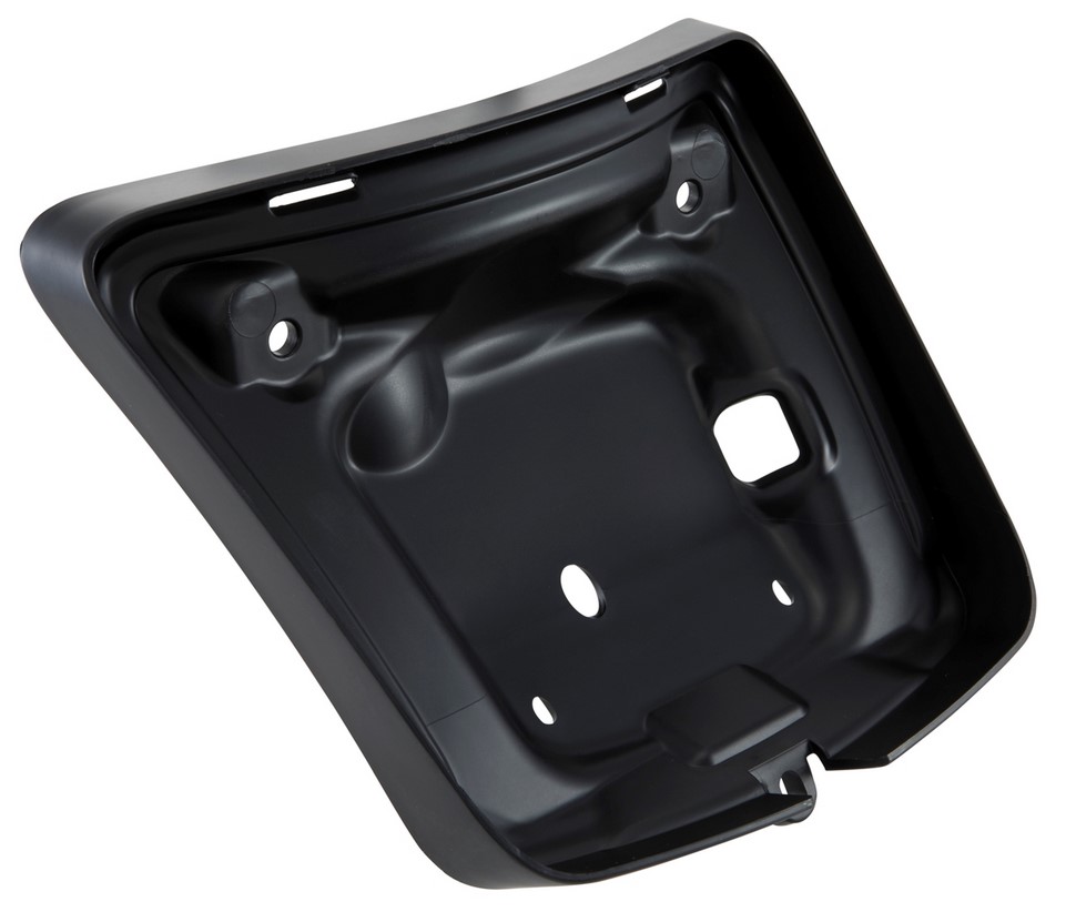 Cadre feu arrière pour Vespa GTS/GTS Super/GTV 125-300ccm ('14-'18), noir mat