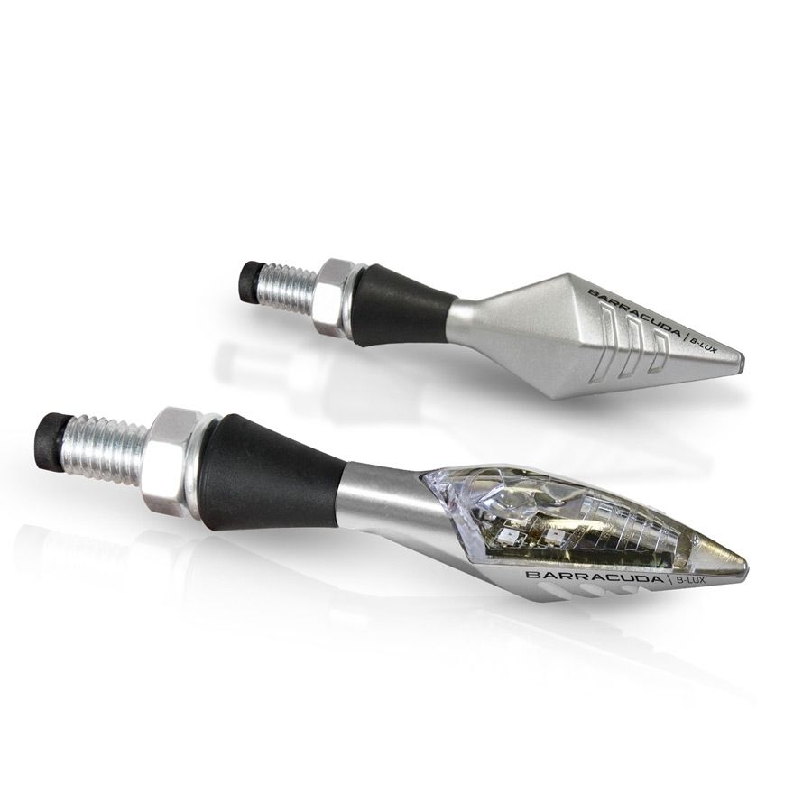Barracuda clignotant X-LED B-LUX argent
