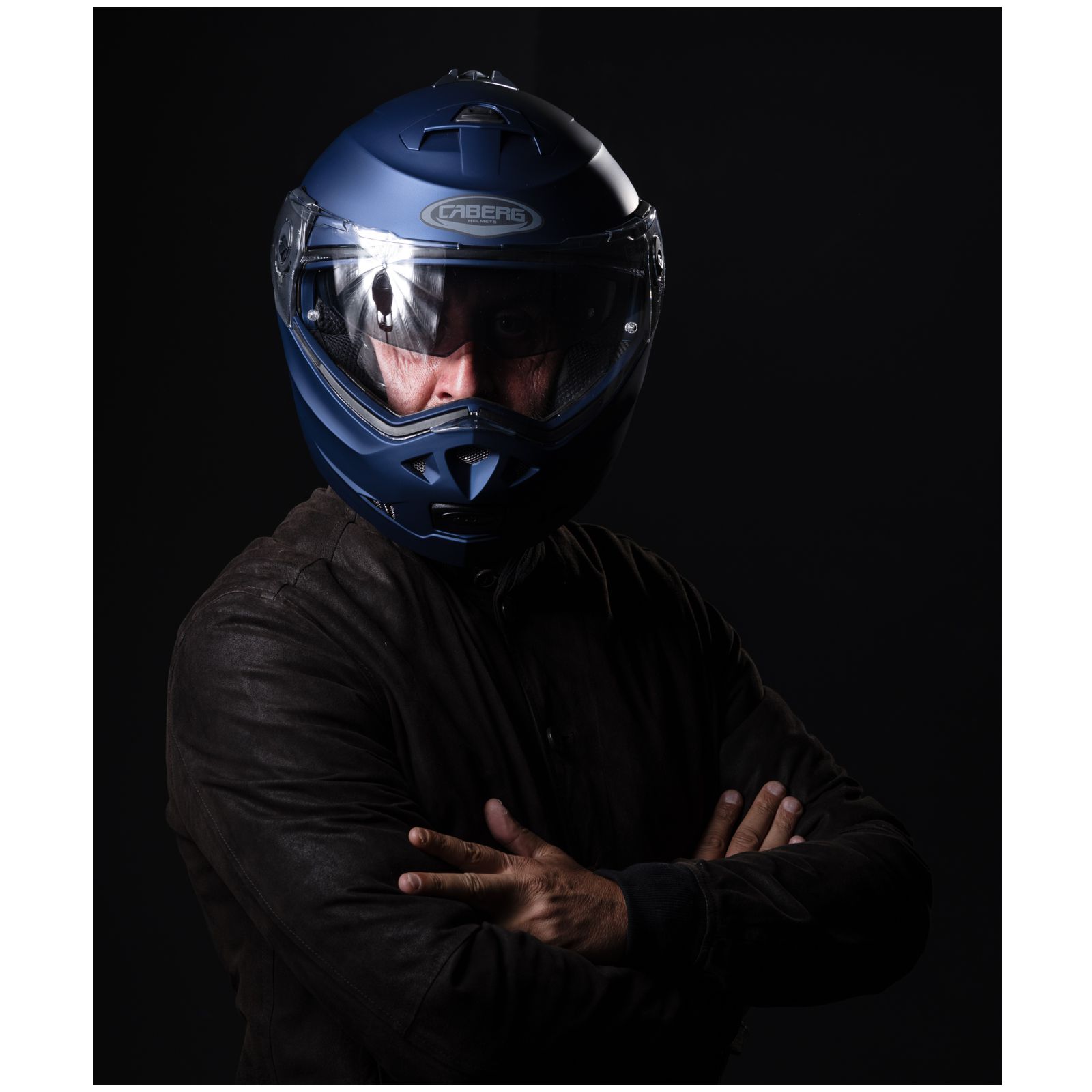 Caberg casque Duke II, bleu mat Yama