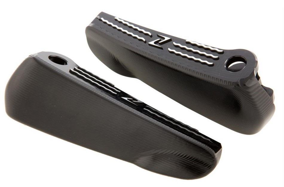 Repose-pieds, droit et gauche pour Vespa GTS/GTS Super/GTV/GT 60/GT/GT L 125-300ccm, noir