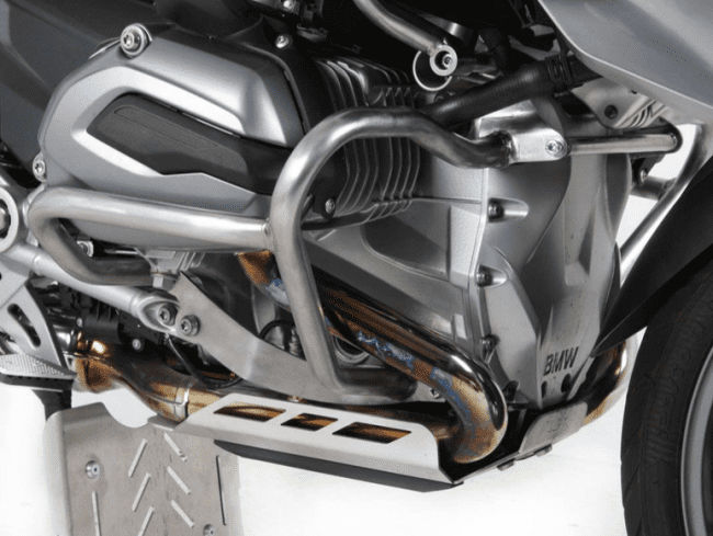 Arceau de protection du moteur argenté pour BMW R 1200 GS LC (13-18) Hepco & Becker