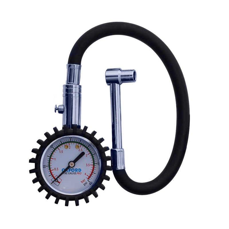 Oxford Pro Analoger Reifendruckmesser - 0-60psi