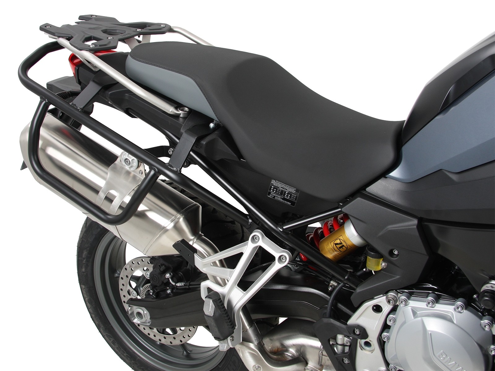 Arceau de protection arrière noir pour BMW F 850 GS (année 18-) Hepco & Becker