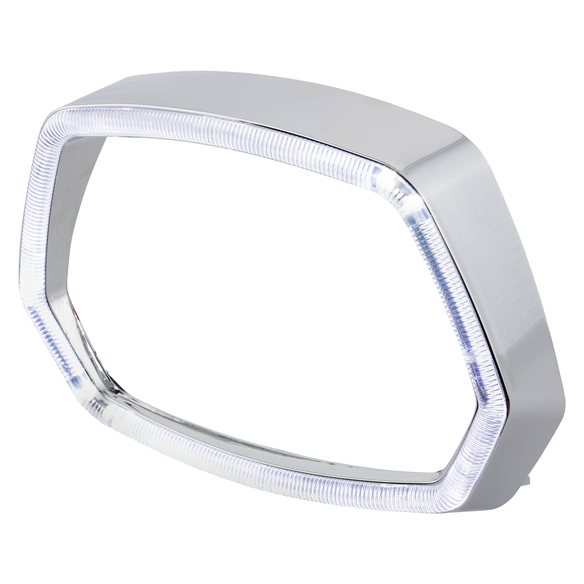Anneau de lampe chromé LED anneau lumineux pour Vespa Sprint 125/150ccm 4T ('13-'18)