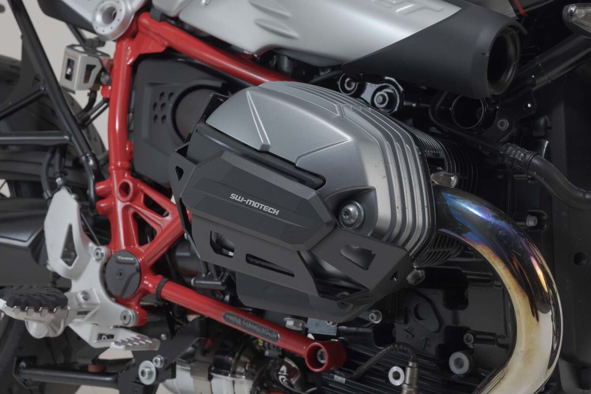 SW-Motech protection cylindrique noire pour BMW R 12 G/S (25-)