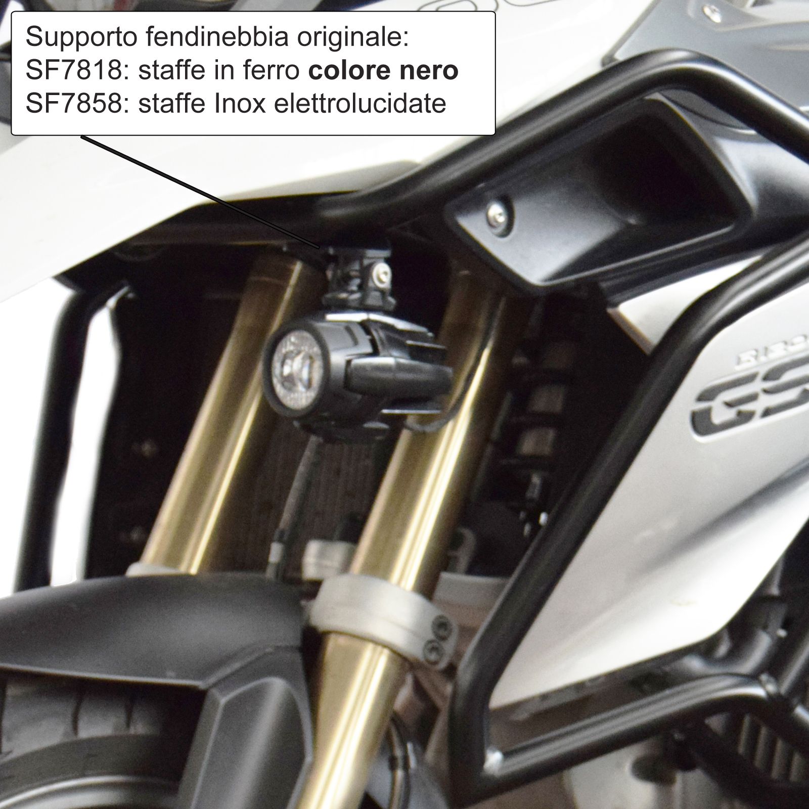 Arceau de sécurité supérieur pour BMW R 1200 GS LC (13-16), paire, noir