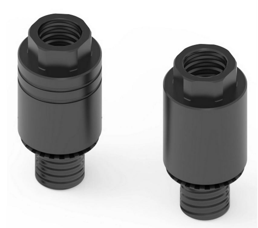 Adaptateur de rétroviseur RIZOMA pour Vespa GTS/GTS Super ('14-'18), noir