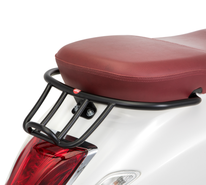Porte-bagages/barre de maintien de la selle noir pour Vespa Primavera/Sprint 50-150ccm 2T/4T AC