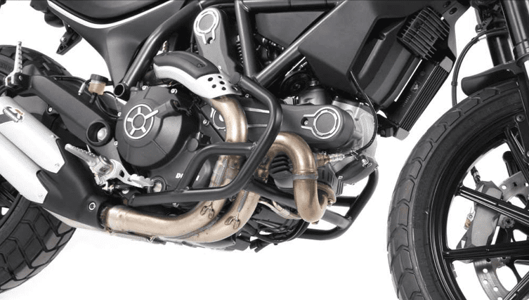 Arceau de protection du moteur noir pour Ducati Scrambler 800 (15-18) Hepco & Becker