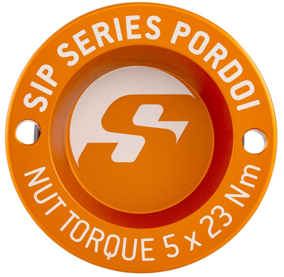 Cache poussière 12" jante avant pour Vespa GTS/GTS Super/GTV/GT 125-300ccm, orange mat