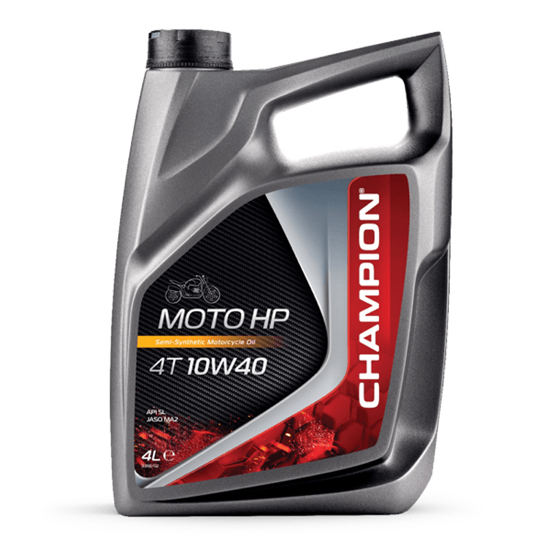 CHAMPION® Moto HP 4T 10W-40 Huile moteur - 4 litres