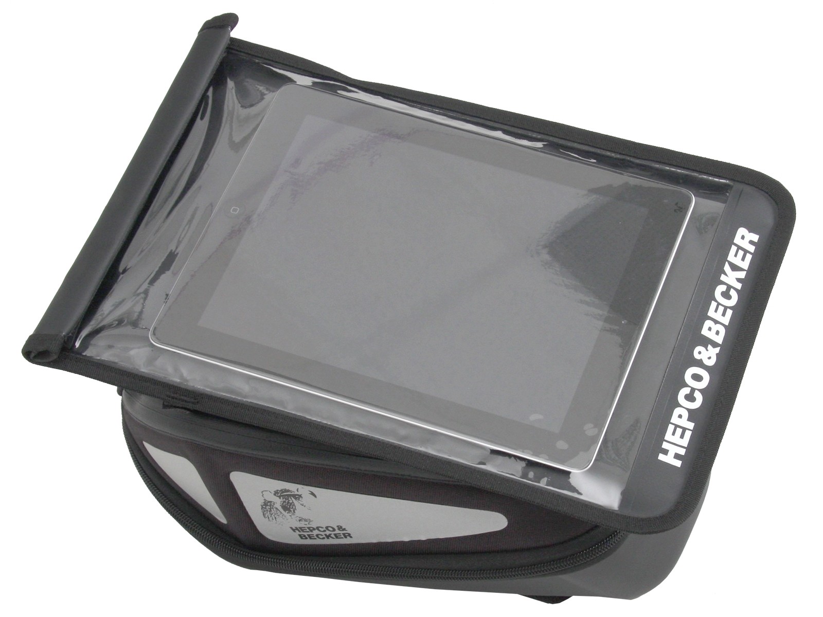 Sacoche à cartes DIN A4 pour Street Daypack 2.0 & Royster Tankbag étanche à l'eau Hepco & Becker