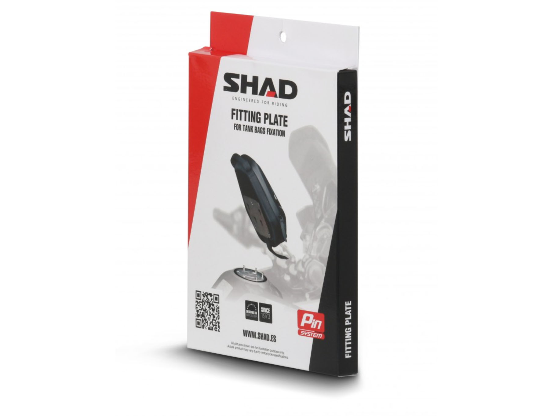 Base Shad Suzuki pour sacoche de réservoir avec système PIN