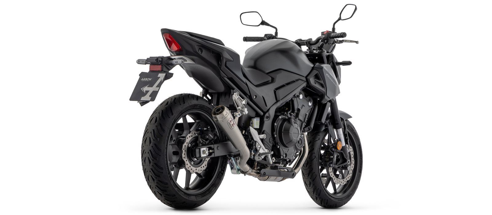 ARROW Échappement PRO RACE NiChrome pour Honda NX 500 / CB 500 Hornet (24-)