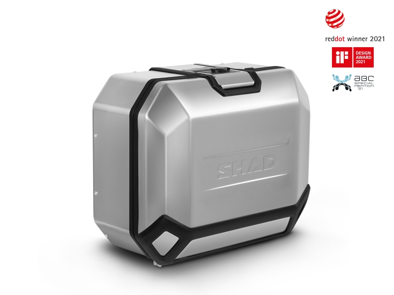 Valise latérale Shad Terra TR36, droite, aluminium argenté, 36 l