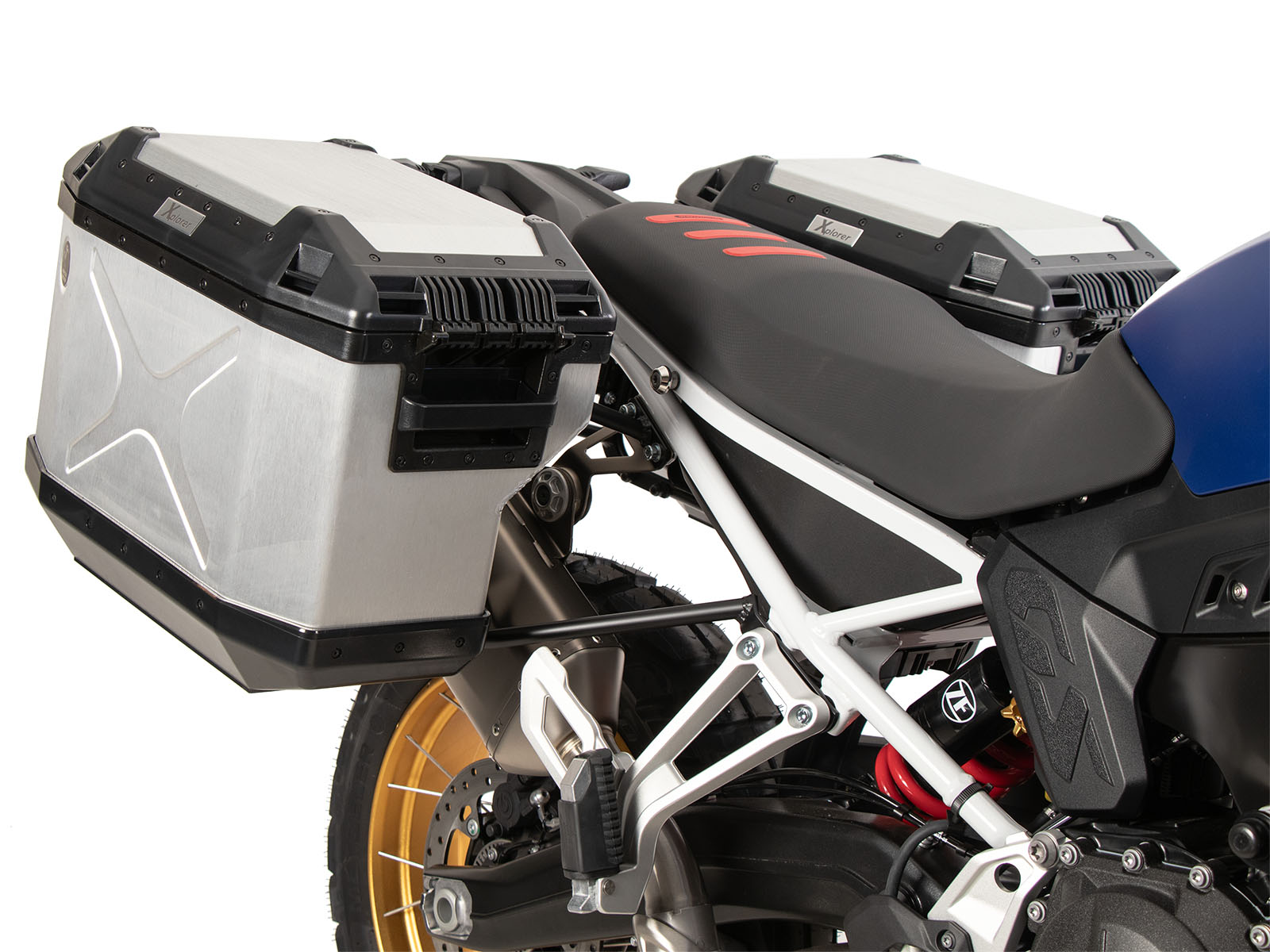 Kit de valises latérales argent pour BMW F 900 GS (24-) Hepco & Becker