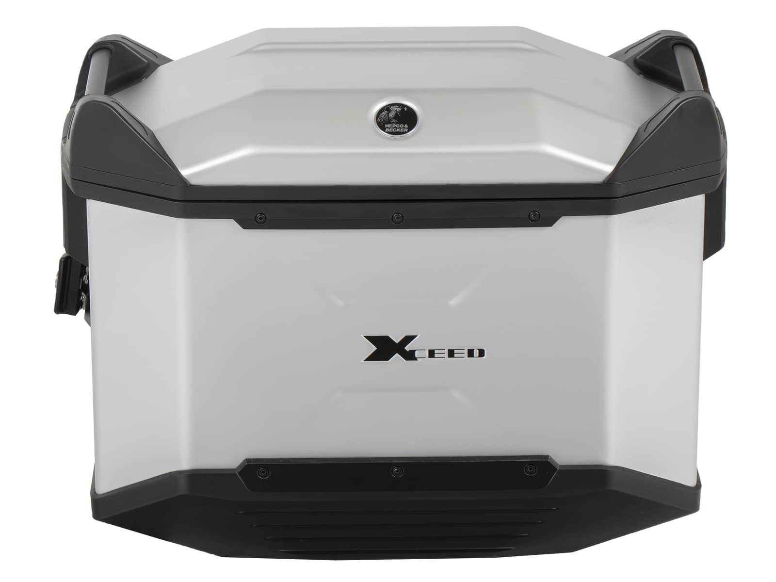 Xceed valises latérales 38 Ltr. argent Hepco & Becker