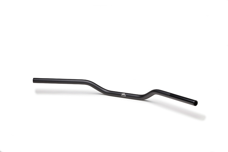 Guidon HIGHSIDER pro Superbike A01 noir perlé, aluminium, 7/8 pouces