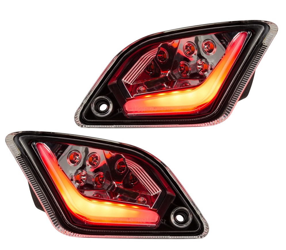Kit clignotants arrière gauche/droite pour Vespa GTS/GTS Super/GTV 125-300ccm ('14-), clair