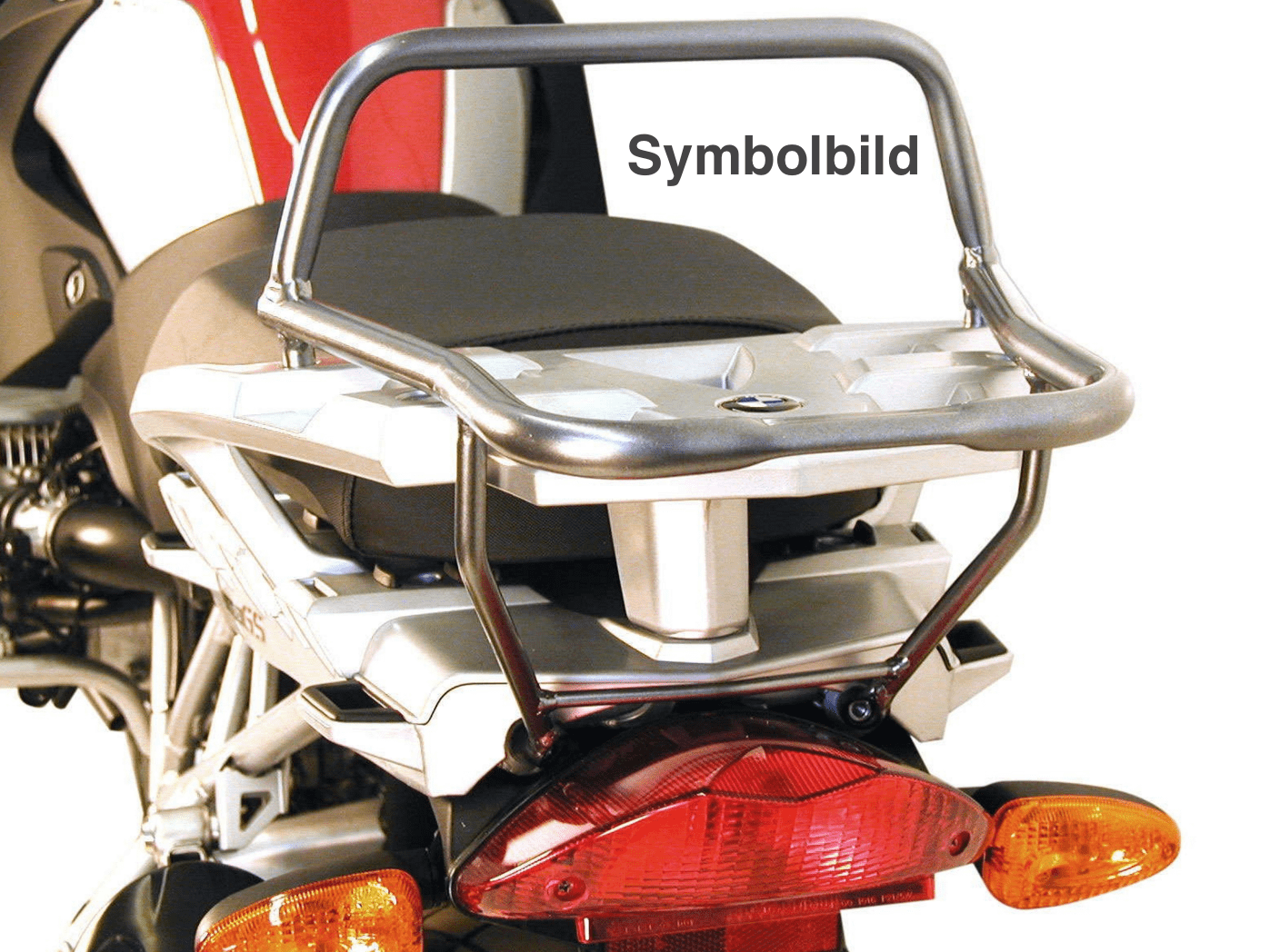 Pont à bagages tubulaire Support de top case noir pour BMW R 1200 GS (04-07) Hepco & Becker
