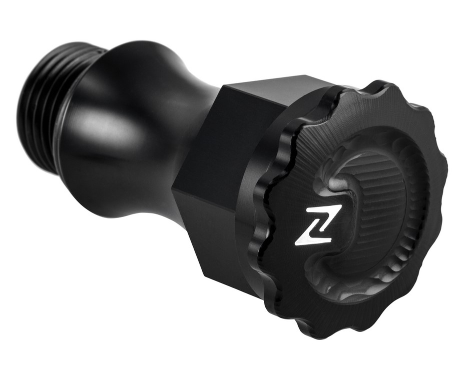 Bouchon de remplissage d'huile pour Vespa GTS/GTS Super/GTV 300ccm HPE, noir brillant