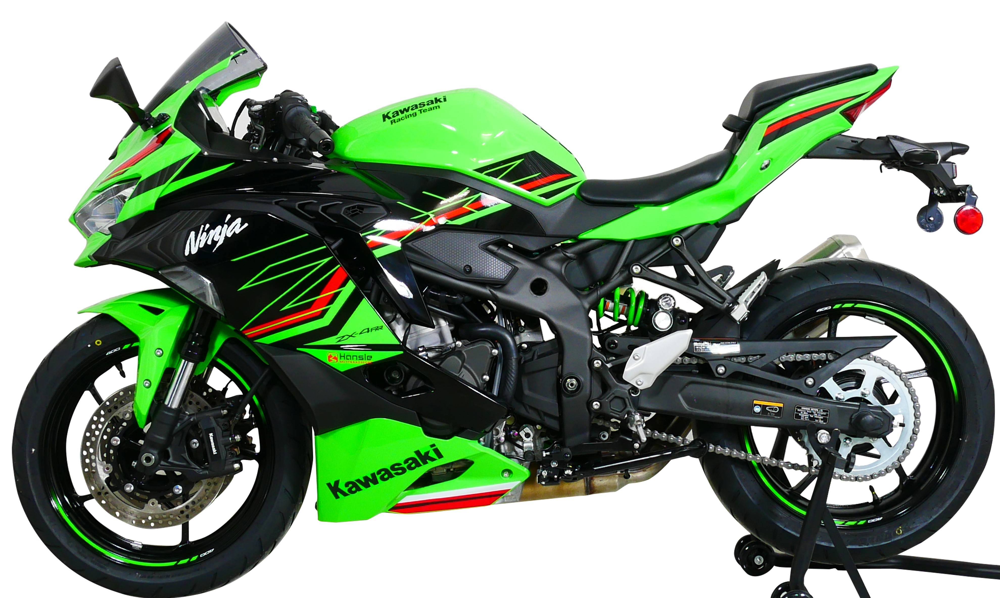MRA écran racing "R" gris fumé pour Kawasaki ZX-4 R / ZX- 4 RR (24-)