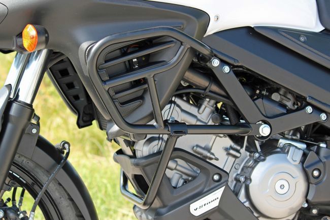 Arceau moteur, noir mat pour Suzuki V-Strom 650 BJ. 2012-2016