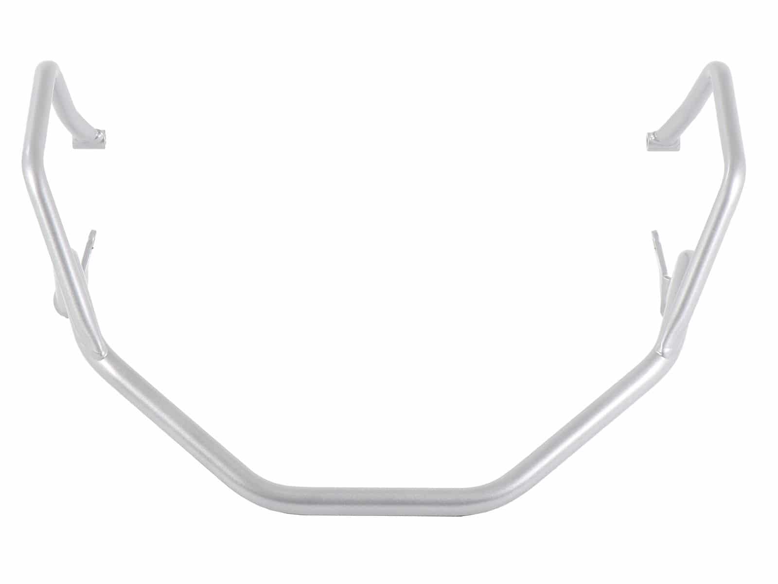 Barre de protection avant argentée en combinaison avec barre de protection moteur pour X-ADV 750 (21-24) Hepco & Becker