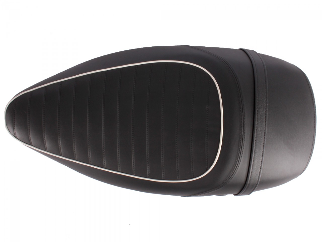 Selle Vespa mono matelassée Sport pour LX 50-150cc Touring, ET2/ET4 /LX/LXV/S 50-150ccm-